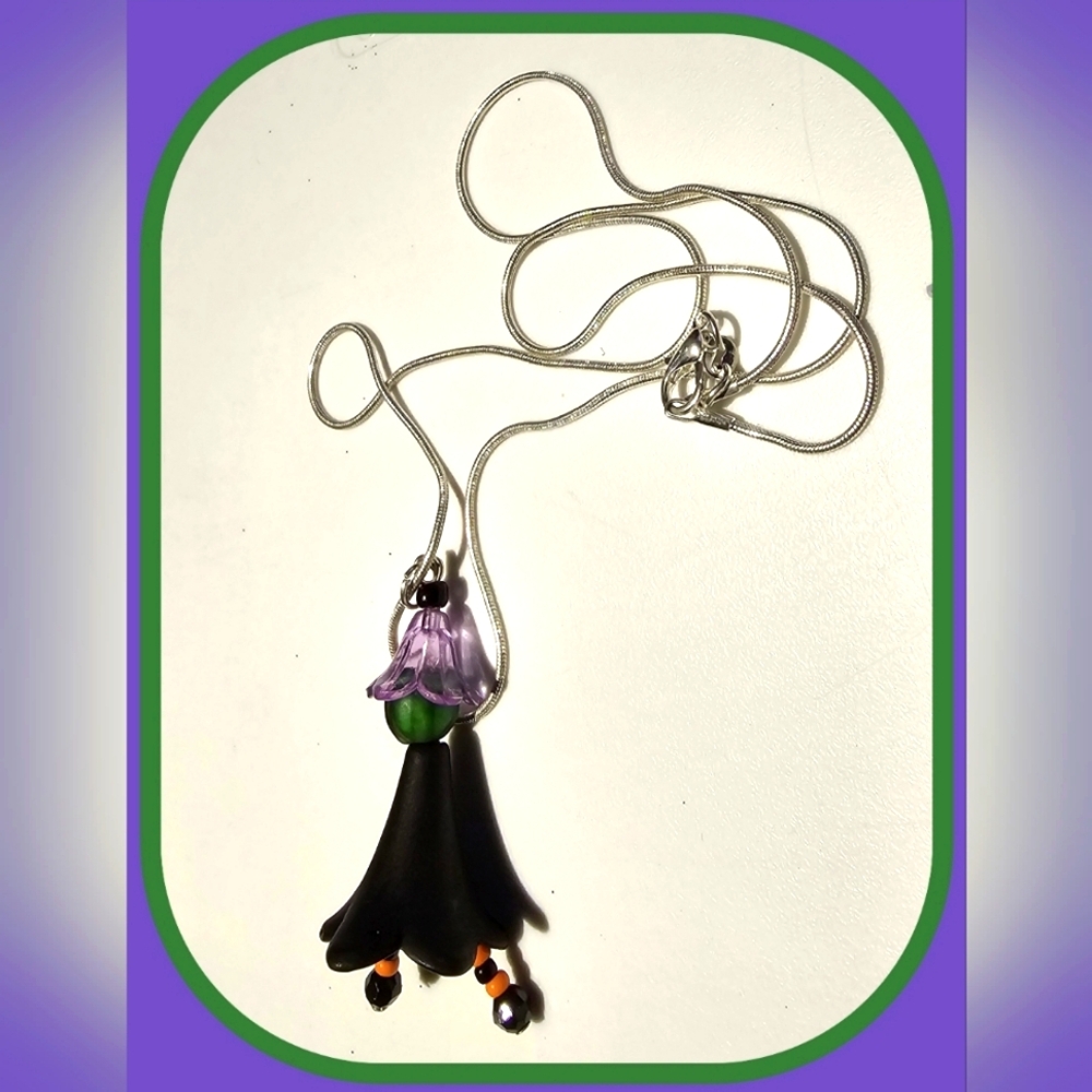 Necklace~Handmade-Witchy Dangling Necklace,1 of a Kind,NEW~Gift for Her or Him